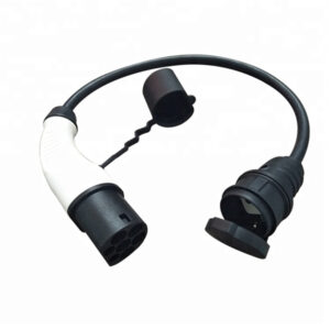 Type 2 male plug to EU Schuko Socket